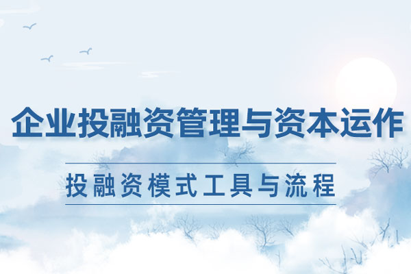 企业投融资管理与资本运作