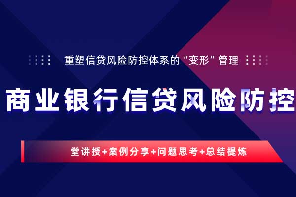 商业银行信贷风险防控