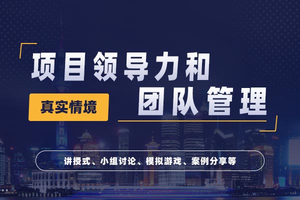 项目领导力和团队管理