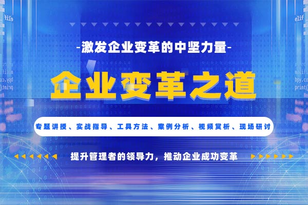 企业变革之道