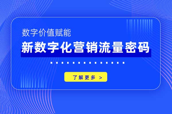 数字价值赋能：新数字化营销流量密码