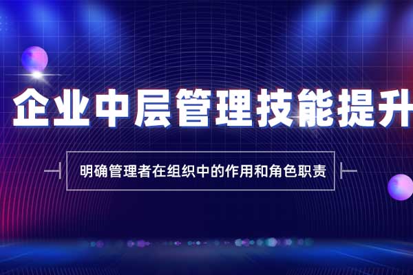 企业中层管理技能提升
