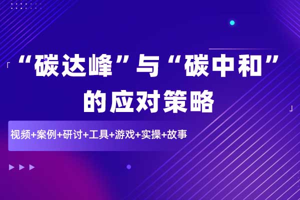 “碳达峰”与“碳中和”的应对策略