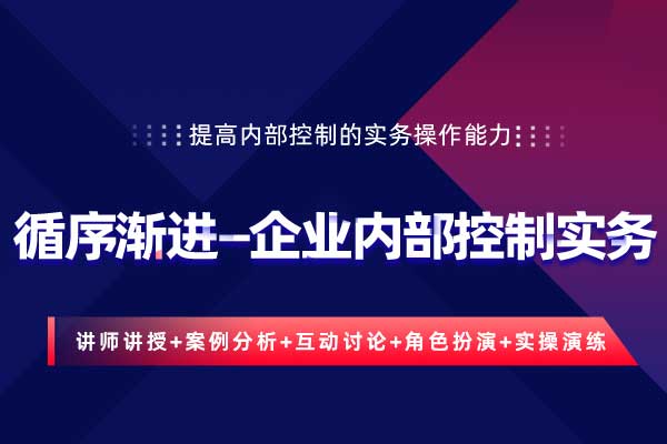 循序渐进—企业内部控制实务