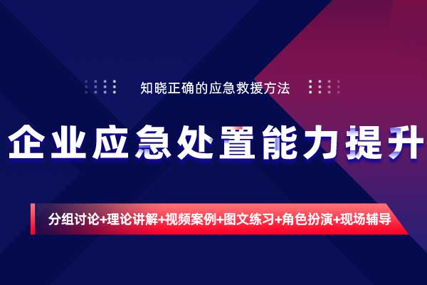 企业应急处置能力提升