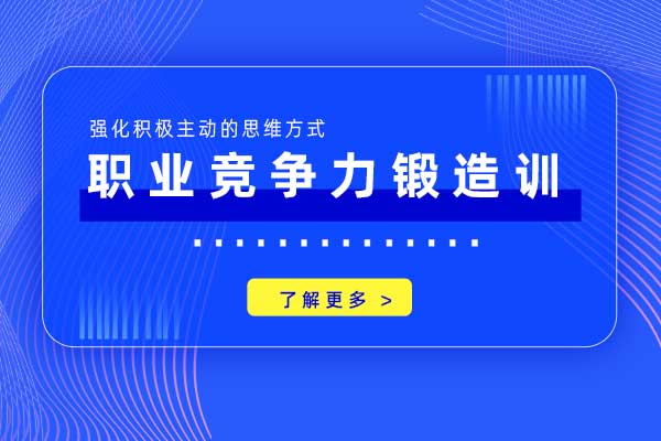 职业竞争力锻造训