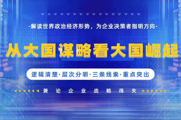 从大国谋略看大国崛起-兼论企业战略得
